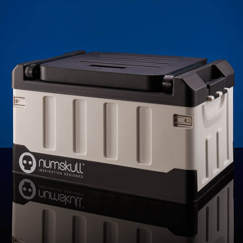 Numskull Official Ps5-Inspired Bedroom Storage Box With Folding Chair