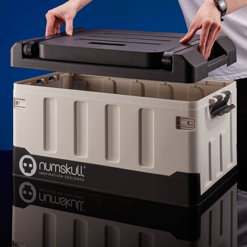 Numskull Official Ps5-Inspired Bedroom Storage Box With Folding Chair
