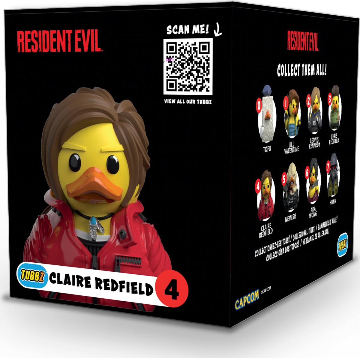 Numskull - Claire Redfield 4 - Tubbz Figur - Resident Evil