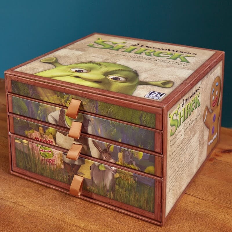 Numskull - Shrek Figur Julekalender - Med 24 Skuffer