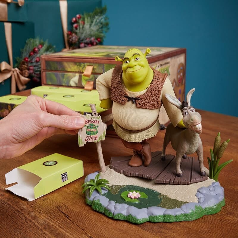Numskull - Shrek Figur Julekalender - Med 24 Skuffer