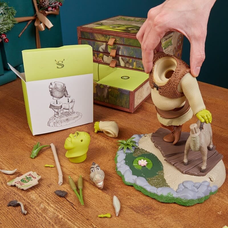 Numskull - Shrek Figur Julekalender - Med 24 Skuffer
