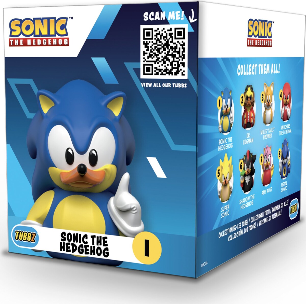 Numskull - Sonic Tubbz Boxed Sonic
