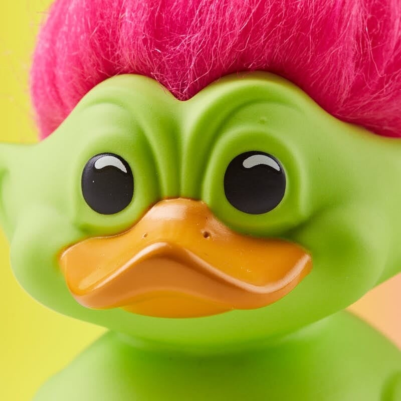 Numskull - Trolls 4 - Tubbz Figur - Grøn Med Pink Hår