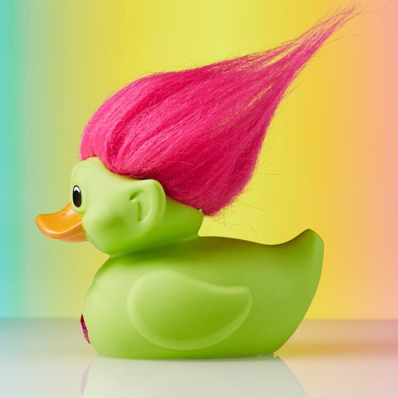 Numskull - Trolls 4 - Tubbz Figur - Grøn Med Pink Hår