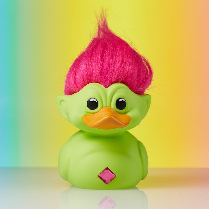 Numskull - Trolls 4 - Tubbz Figur - Grøn Med Pink Hår