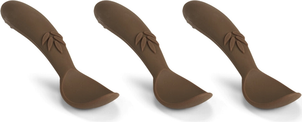 Nuuroo - Skeer I Silikone - 3-Pak - Acorn - Brun