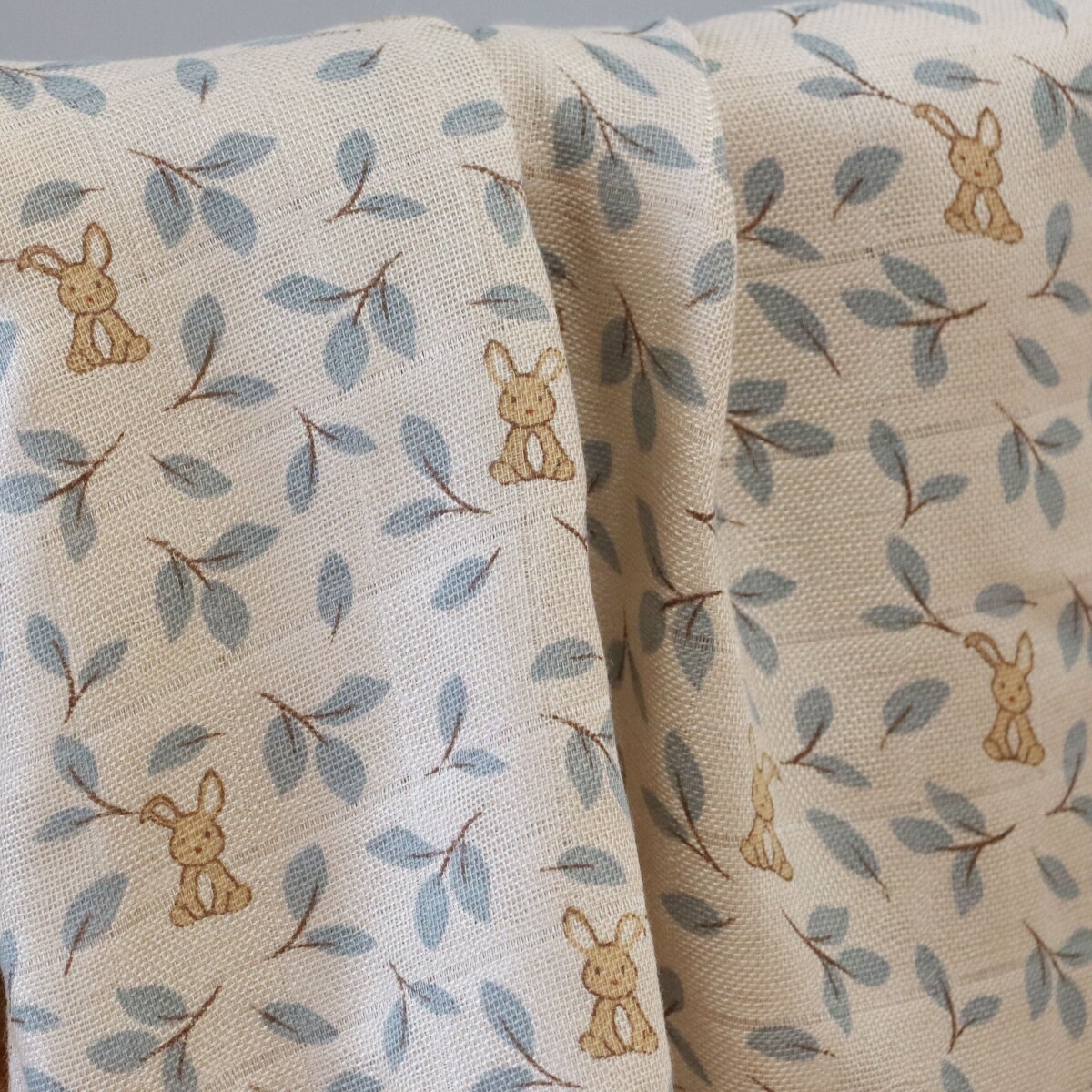 Nuuroo - Josefine Bambus Stofble 2-Pak - Bunny Leaf