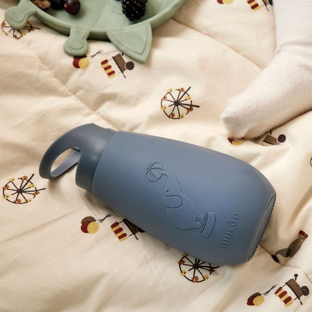 Nuuroo - Pax Silikone Drikkeflaske - 350 Ml - Bering Sea
