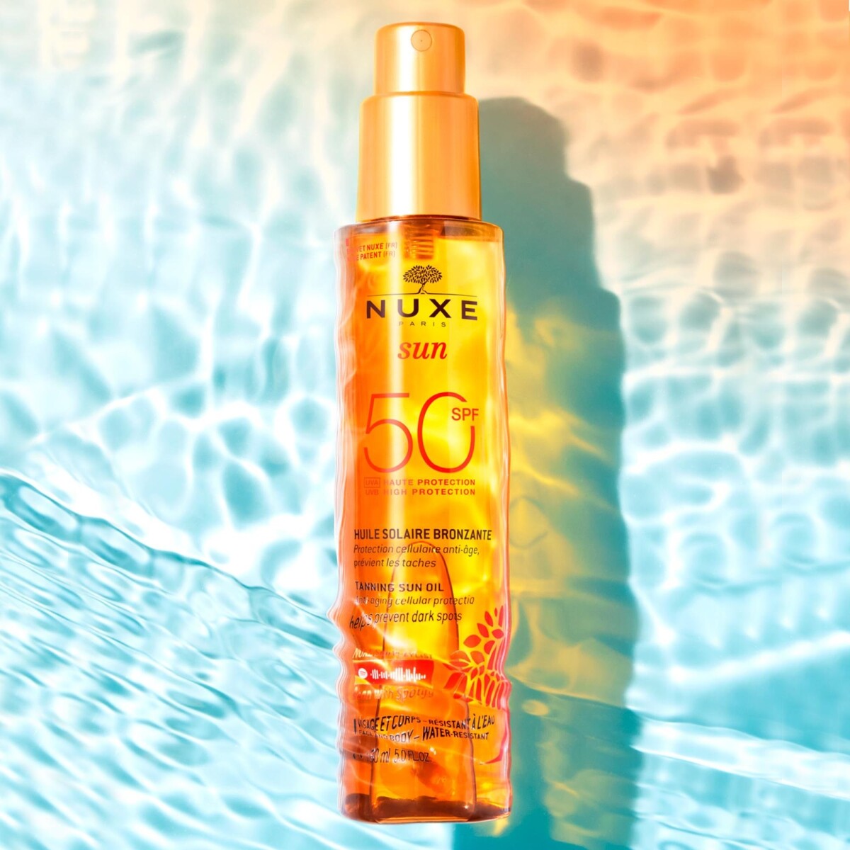 Nuxe Sun - Tanning Oil Face Body Spf 50- 150 Ml