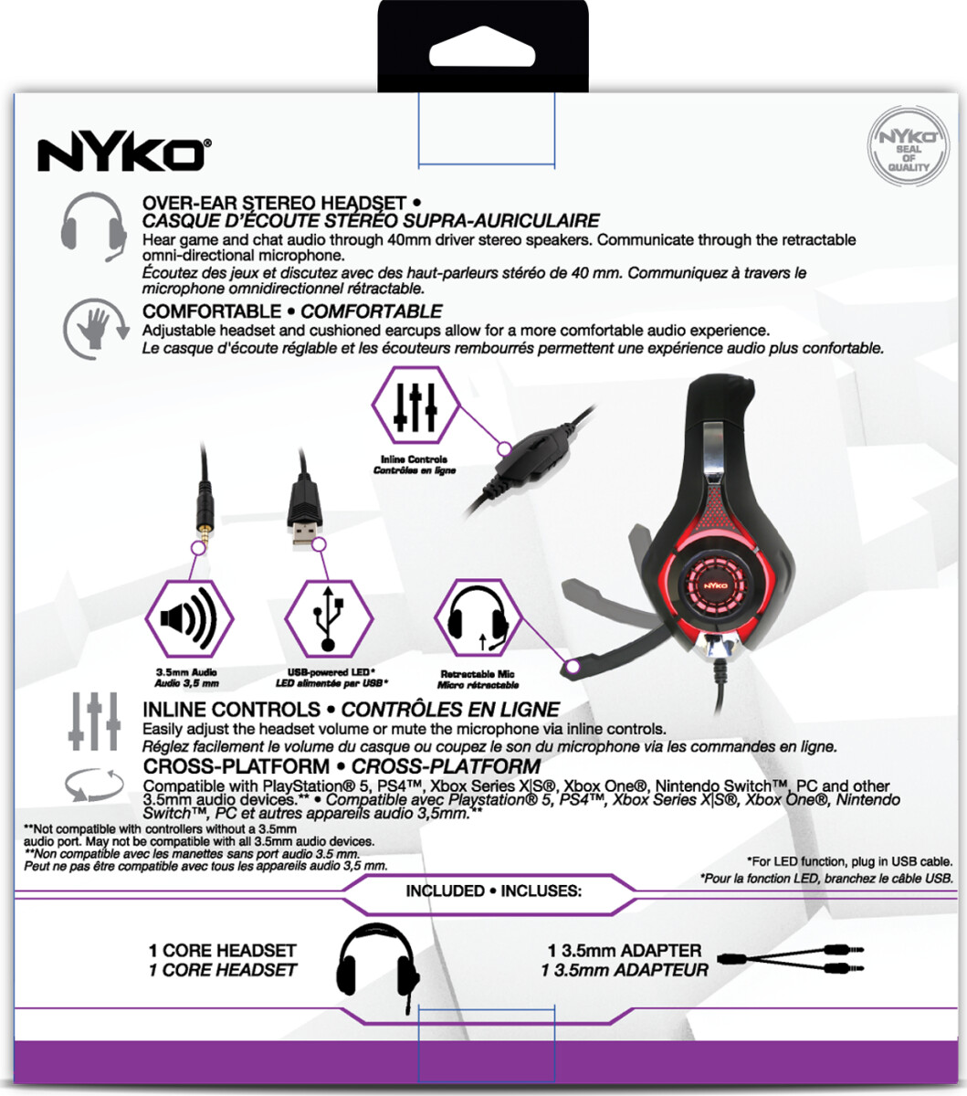 Nyko Core Headset