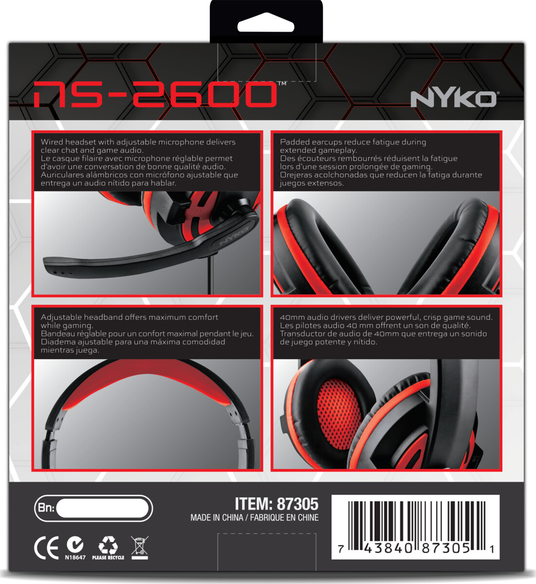 Nyko Headset Ns-2600