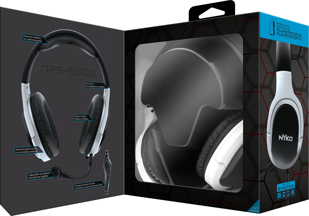 Nyko Np-5000 Wired Headset For Ps5