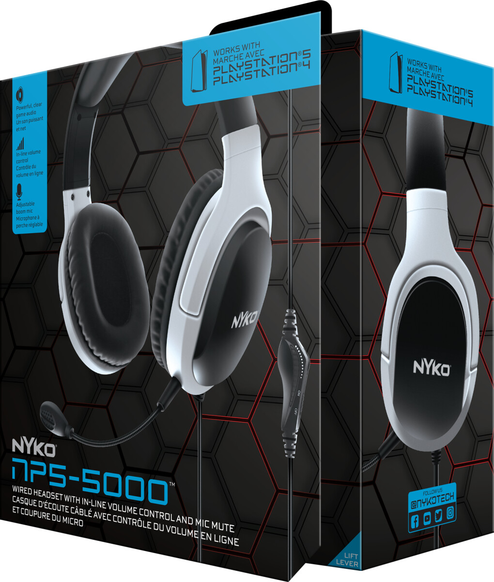 Nyko Np-5000 Wired Headset For Ps5
