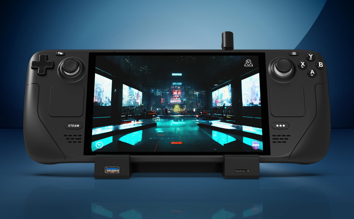 Nyko Steam Deck Power Dock 7-In-1 Usb-C Docking Station