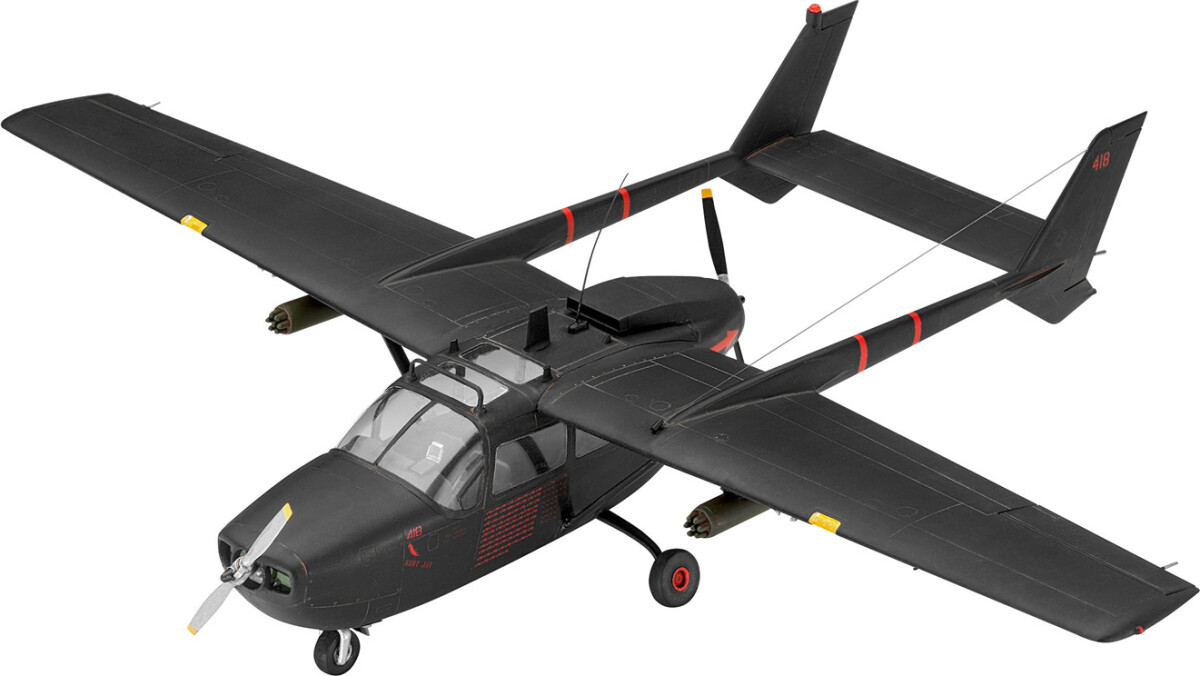 Revell - O-2A Skymaster - 1 48 - Level 4 - 03819
