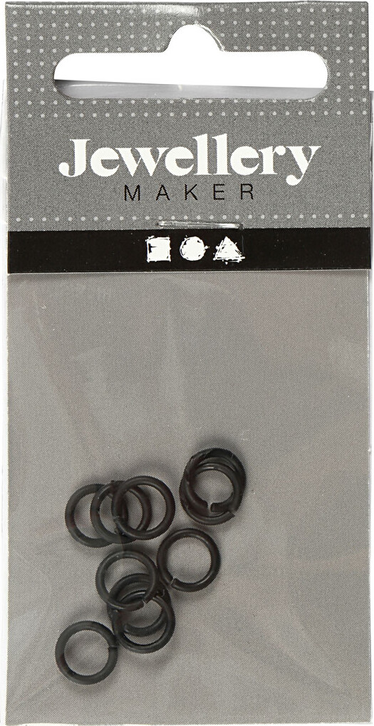 O-Ring - Str 7 Mm - Tykkelse 1 Mm - Sort - 50 Stk