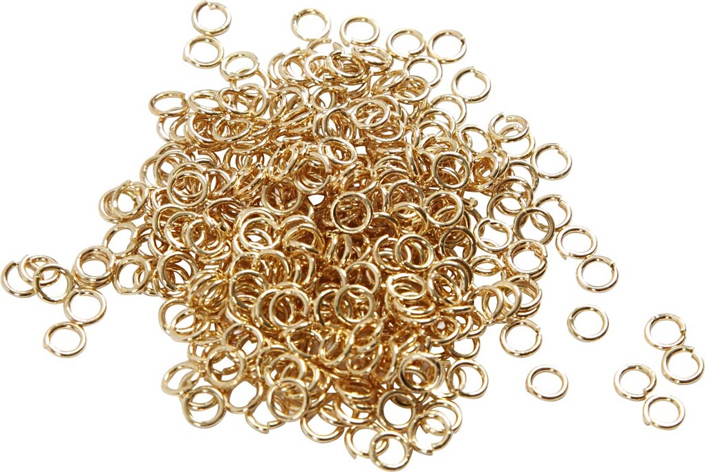 O-Ring - Tykkelse 0 7 Mm - Forgyldt - 500 Stk