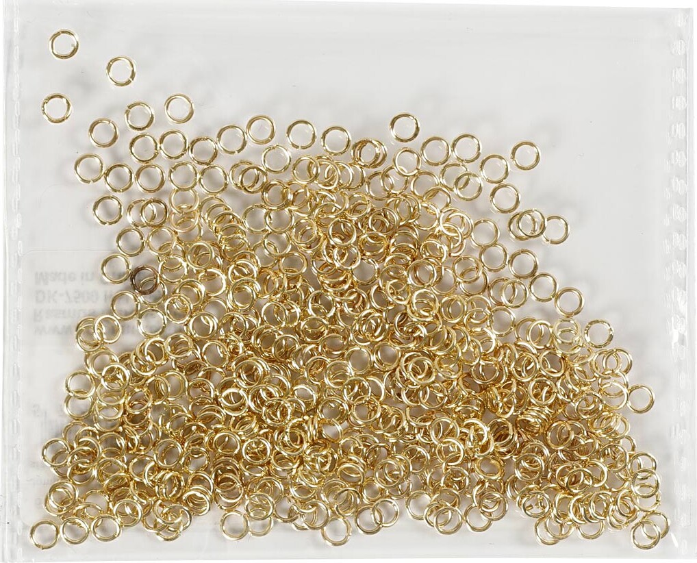 O-Ring - Tykkelse 0 7 Mm - Forgyldt - 500 Stk