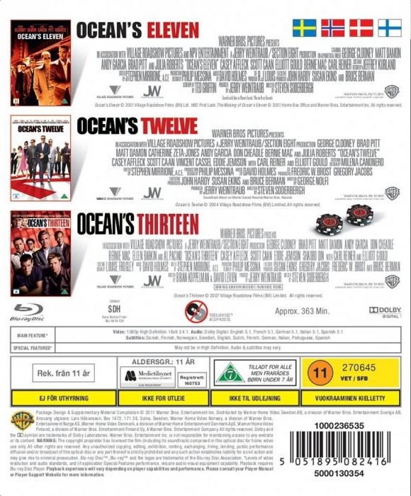 Ocean S Eleven Ocean S Twelve Ocean S Thirteen