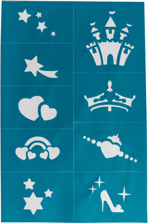 Oh Flossy - Ansigtmaling- Og Make-Up Stencils