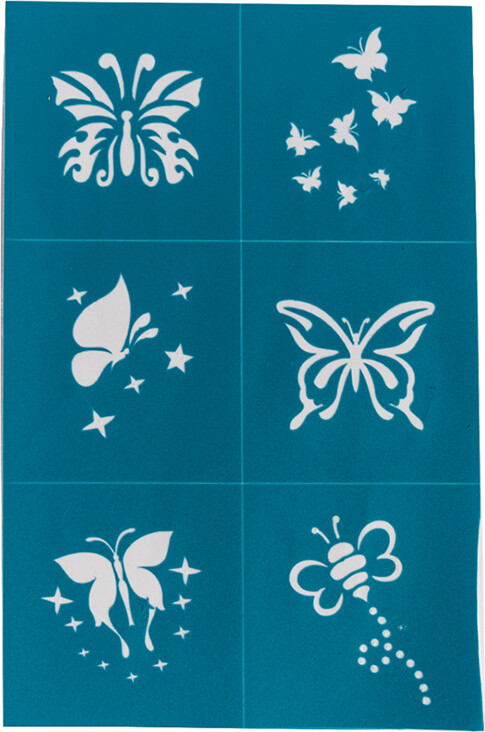 Oh Flossy - Ansigtmaling- Og Make-Up Stencils