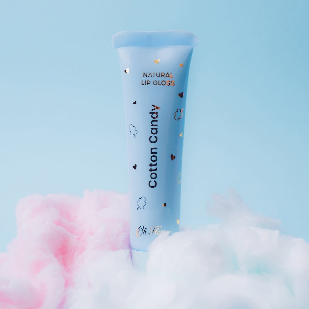 Oh Flossy - Naturlig Lip Gloss - Sæt Med 3