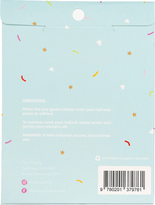 Oh Flossy - Neglestickers - Sky
