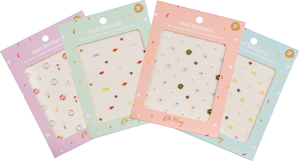 Oh Flossy - Neglestickers - Superhero