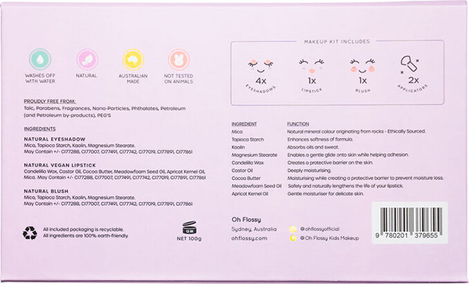 Oh Flossy - Makeup Sweet Treat Sæt Til Børn