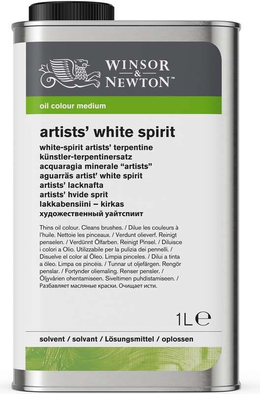 Winsor Newton - Oil Colour Solvents Artists White Spirit 1000 Ml