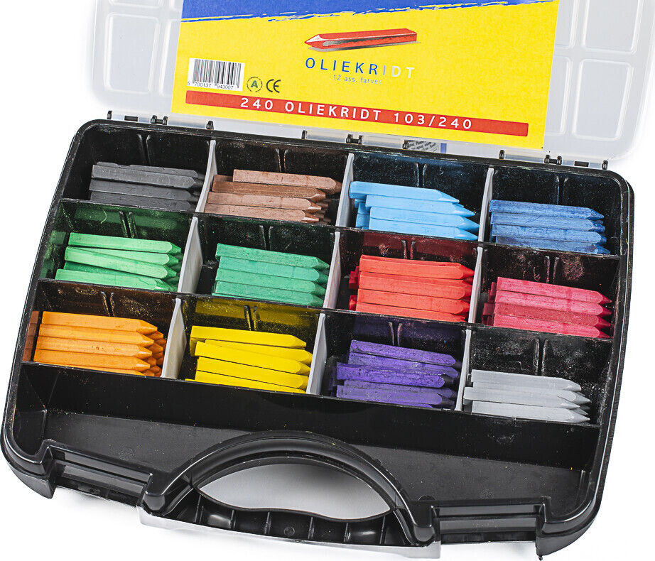 Filia - Oliekridt - 12 Farver - 240 Stk