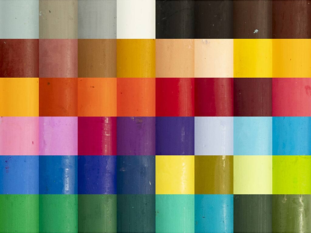 Oliepastel - L 7 Cm - Tykkelse 11 Mm - 48 Stk