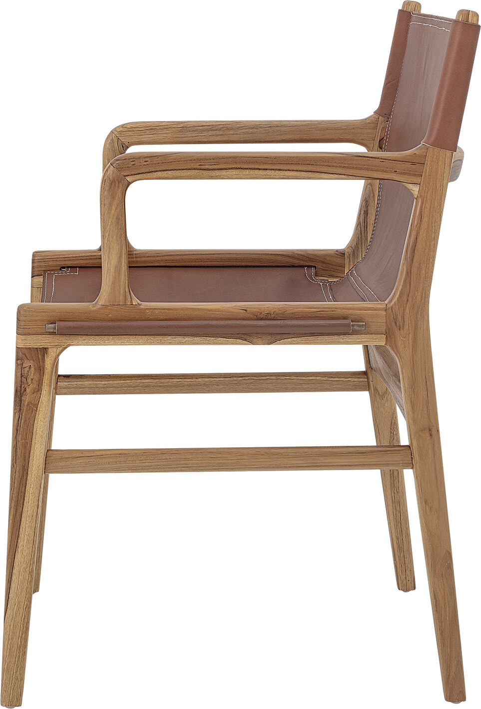 Bloomingville - Ollie Loungestol - Brun - Læder