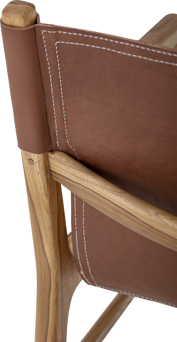 Bloomingville - Ollie Loungestol - Brun - Læder