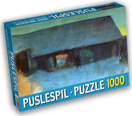 Puslespil Med 1000 Brikker - Oluf Høst