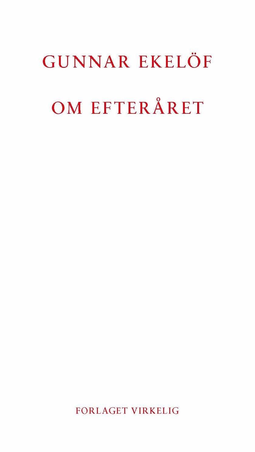 Om Efteråret