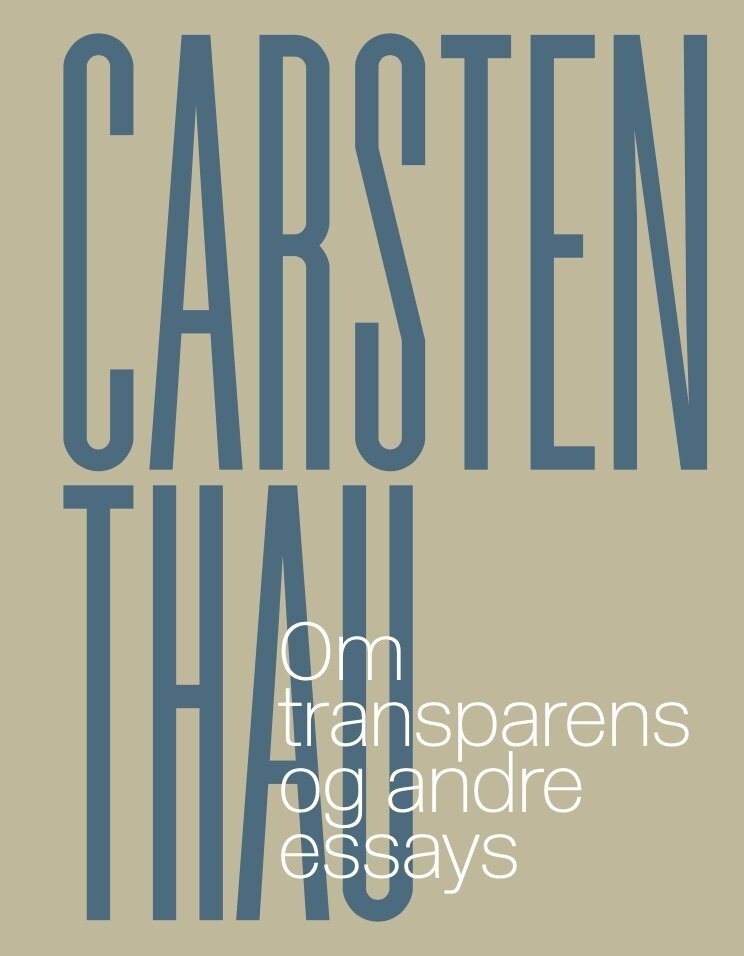 Om Transparens Og Andre Essays