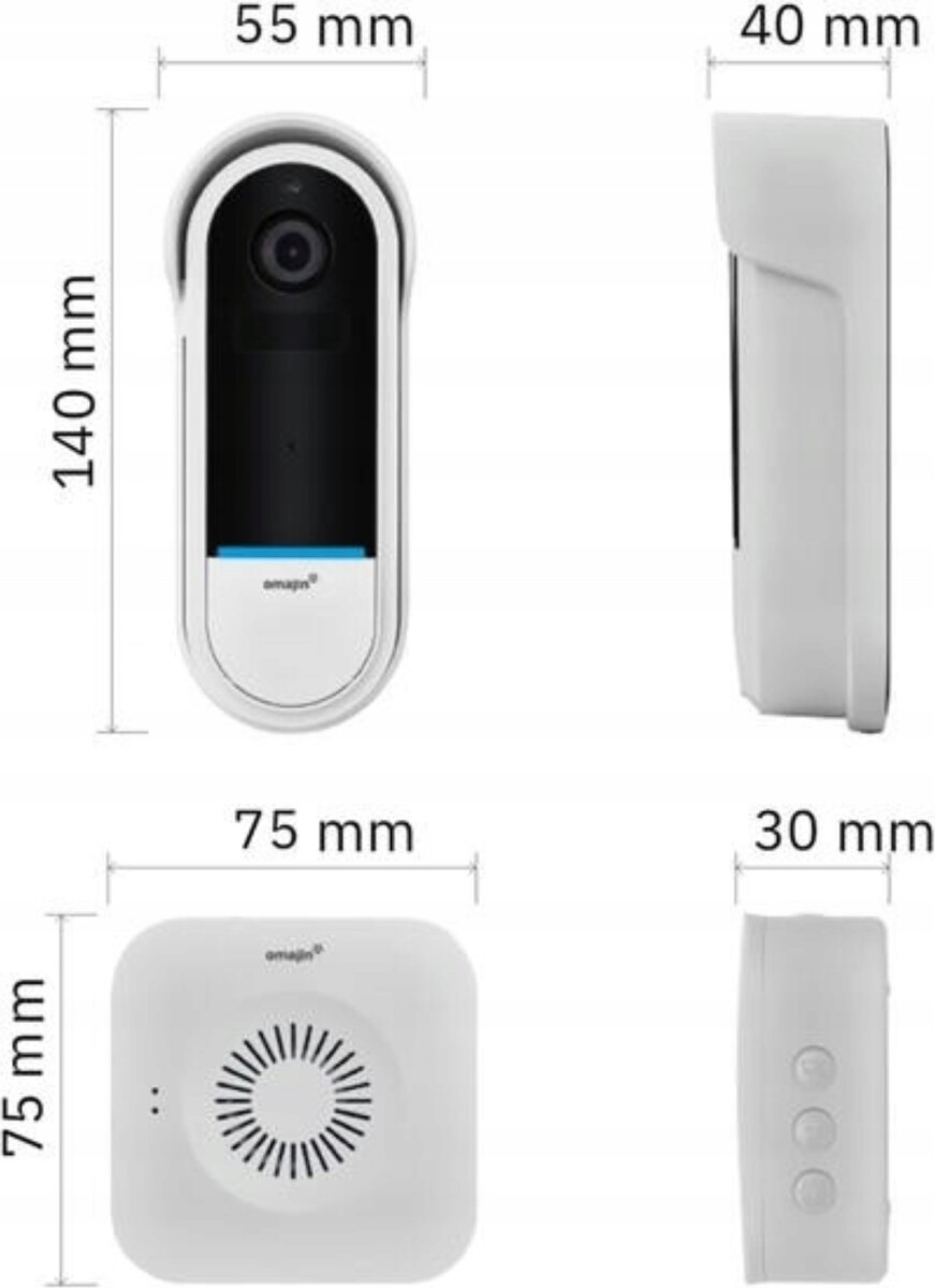 Omajin - Wireless Video Doorbell Eu