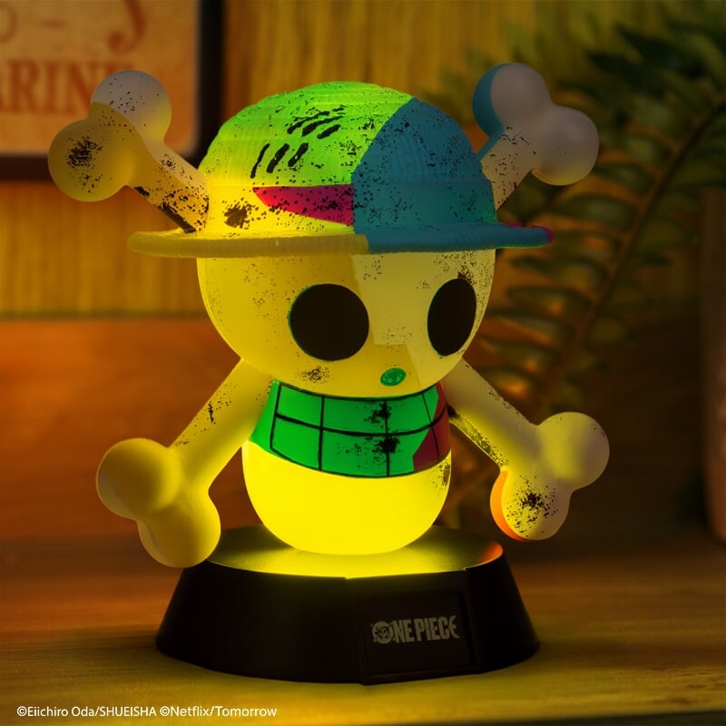 One Piece - Jolly Roger Icon Light