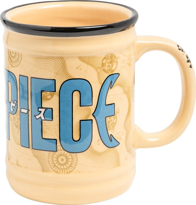 One Piece Jolly Roger Shaped Mug