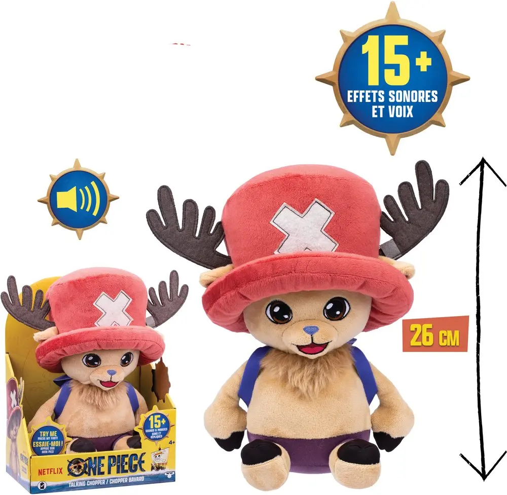 One Piece - Plush Chopper English Sounds