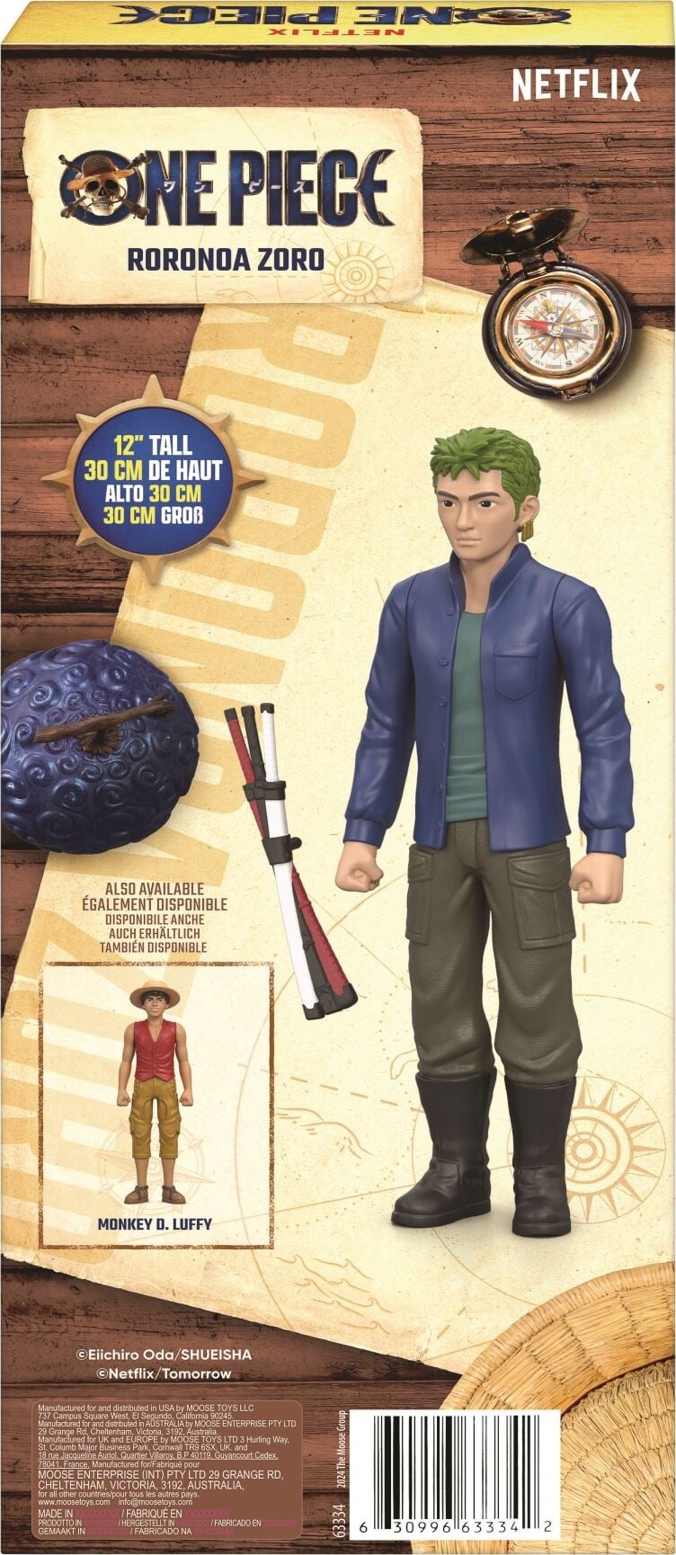 One Piece - Stor Actionfigur Zoro