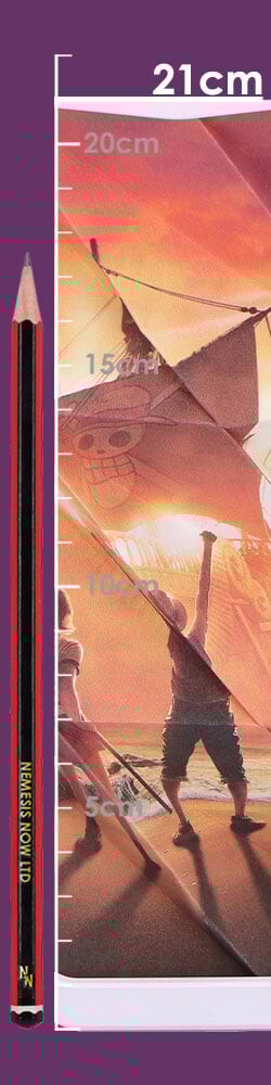 One Piece Lampe - Straw Hat Crew - Foldbar - Popglow - 21 Cm