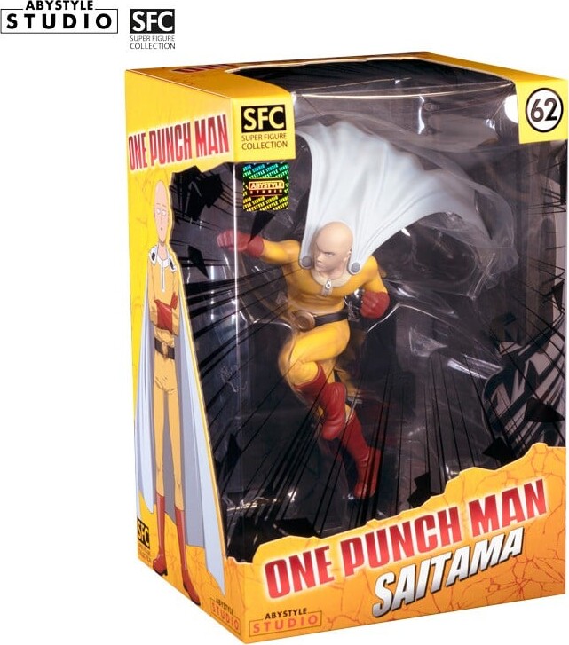 Saitama Anime Figur 17 Cm - PVC Action Statue Für Sammler Und Anime Fans