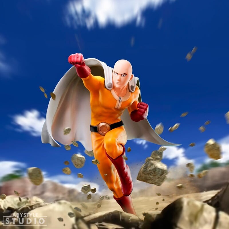 Saitama Figur - One Punch Man - Super Figure Collection