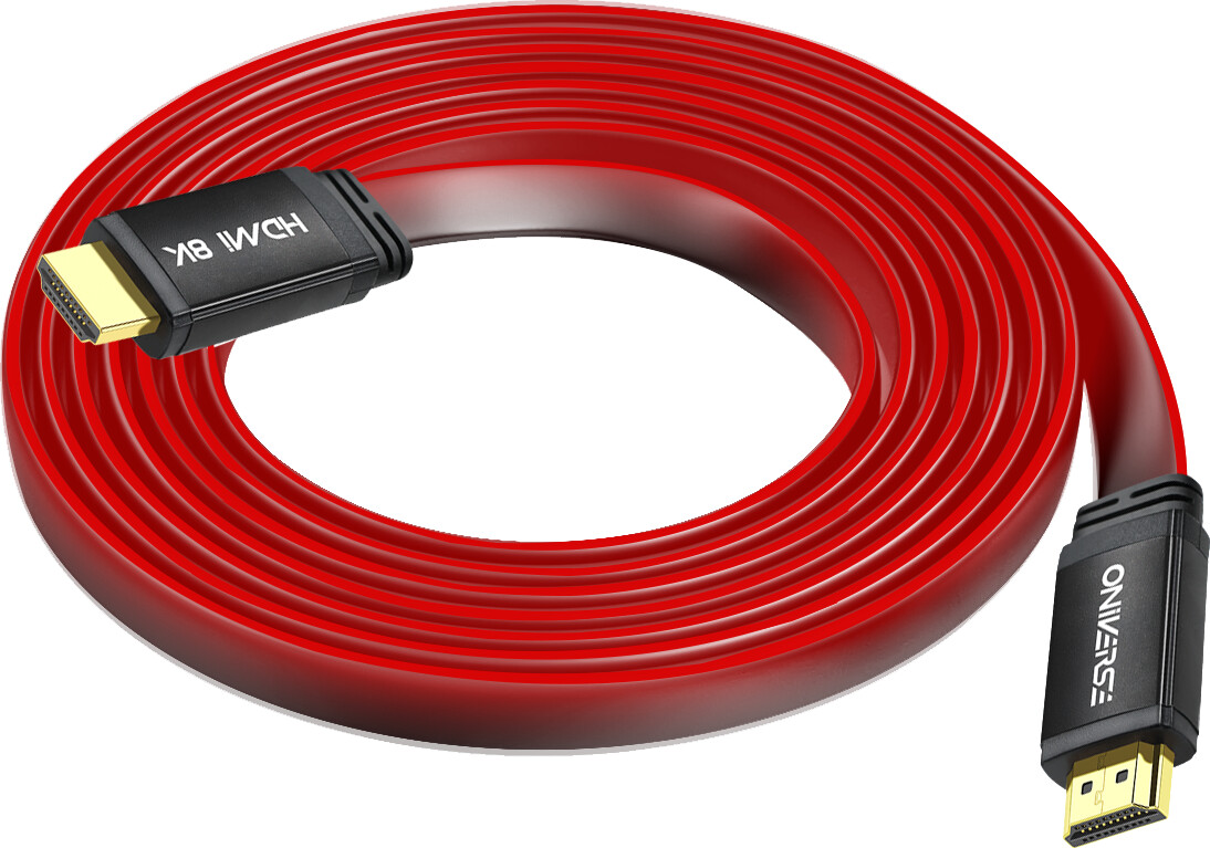 Oniverse - Hdmi Led Cable 8K - Red