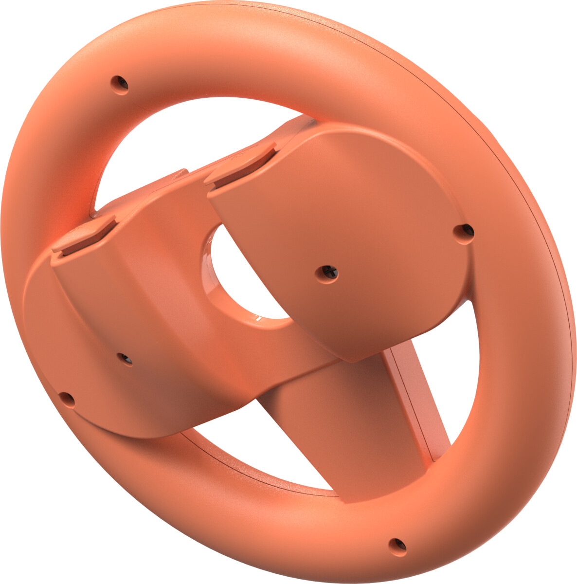 Oniverse Nsw2 Pack Of 2 Racing Wheel Controller Holders - Orangeblue