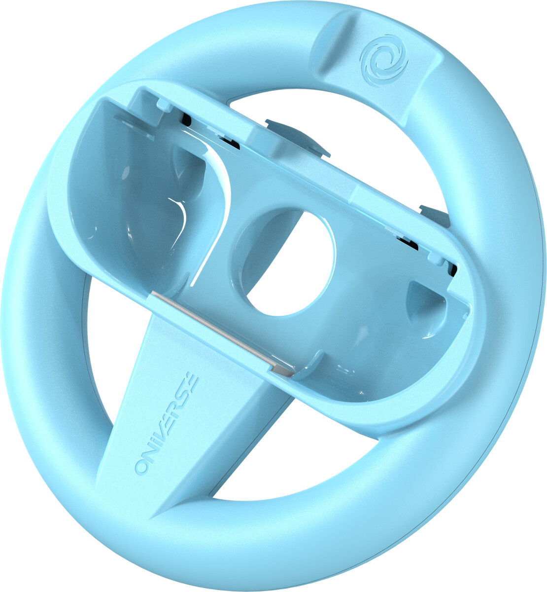 Oniverse Nsw2 Pack Of 2 Racing Wheel Controller Holders - Orangeblue