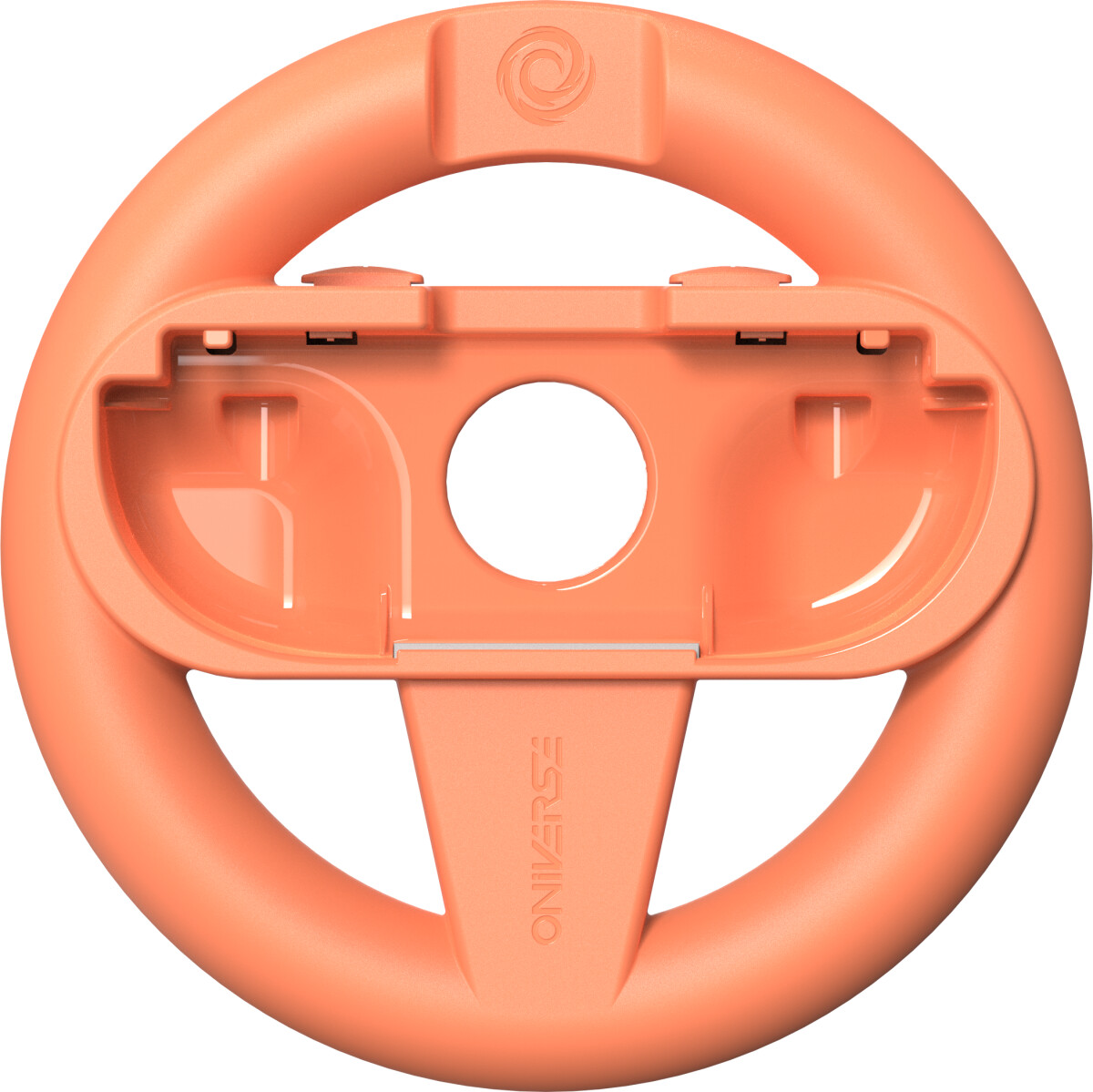 Oniverse Nsw2 Pack Of 2 Racing Wheel Controller Holders - Orangeblue